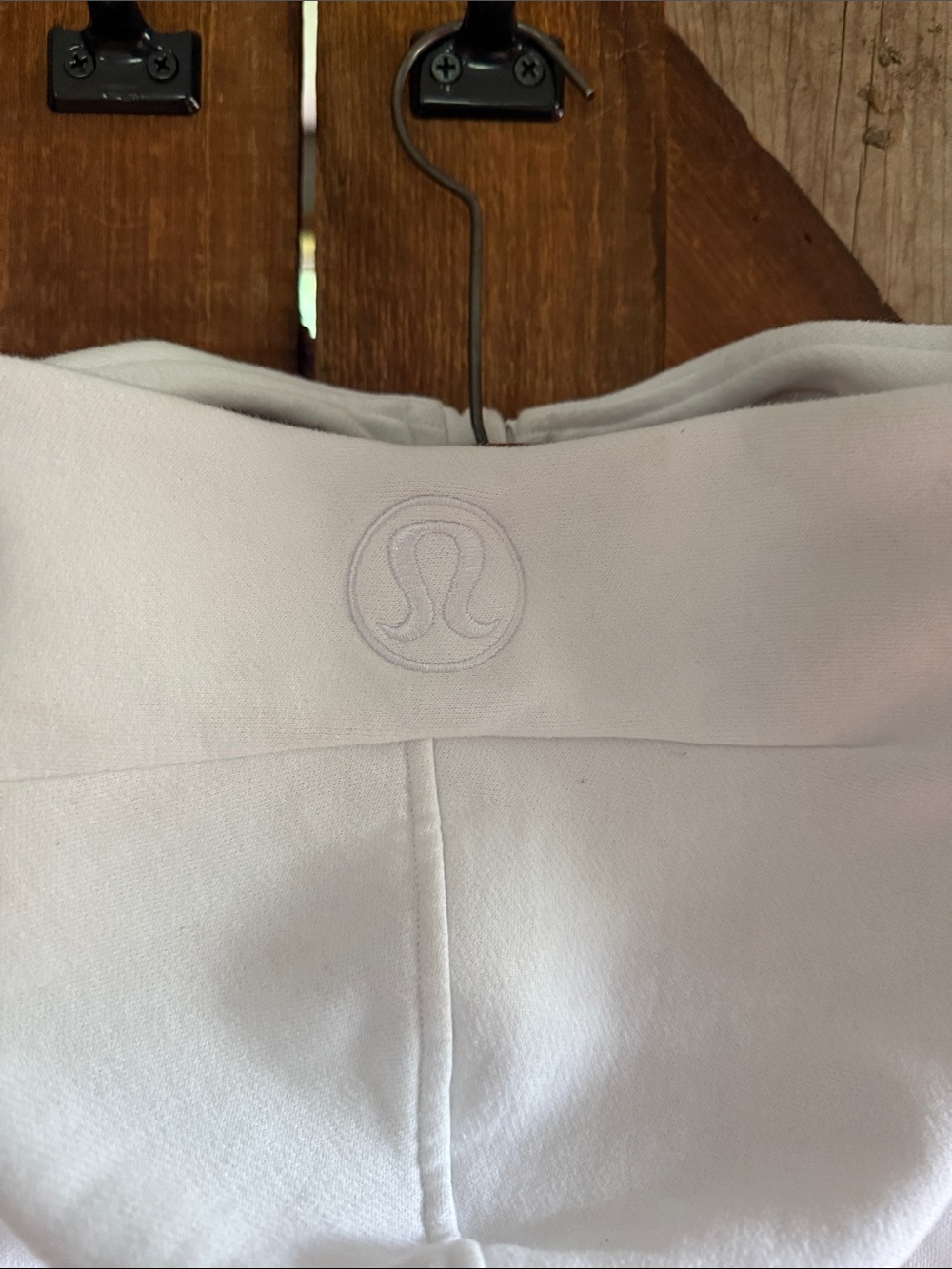 lululemon athletica White Half-Zip Hooded Sweatshirt - Picture 5 of 6